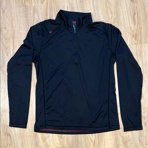 Men's Rhône Black Quarter-Zip